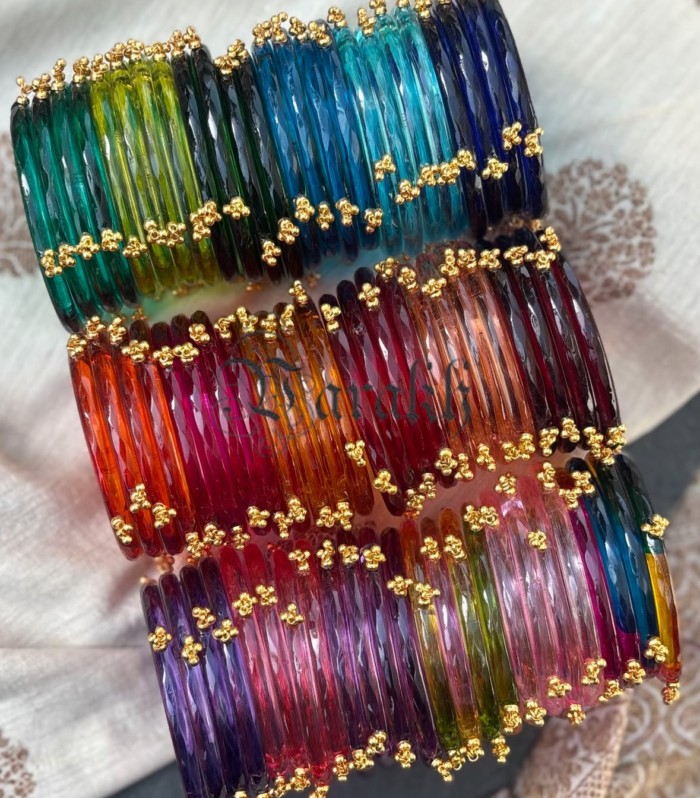 6mm Glass Ghoongari Bangles (cutting)