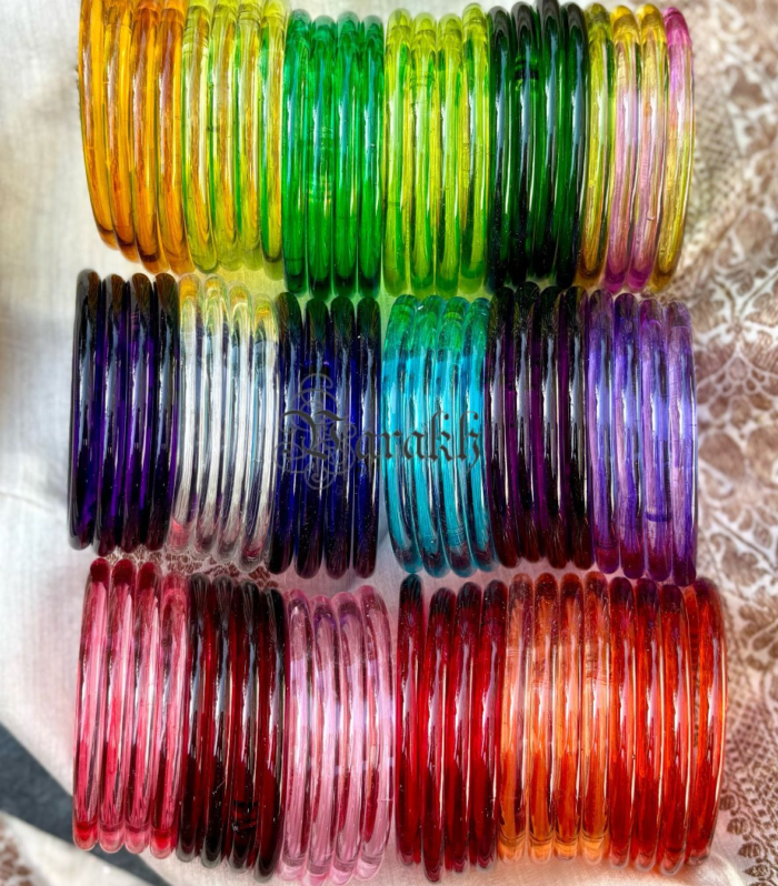 6mm Plain Colorful Bangles