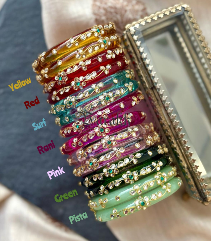 Kundan Bel Bangles