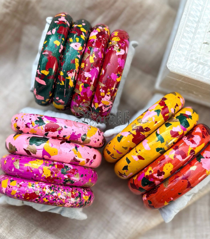 Terrazzo Patten Bangles