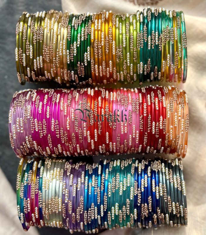 Pearls Design Bangles