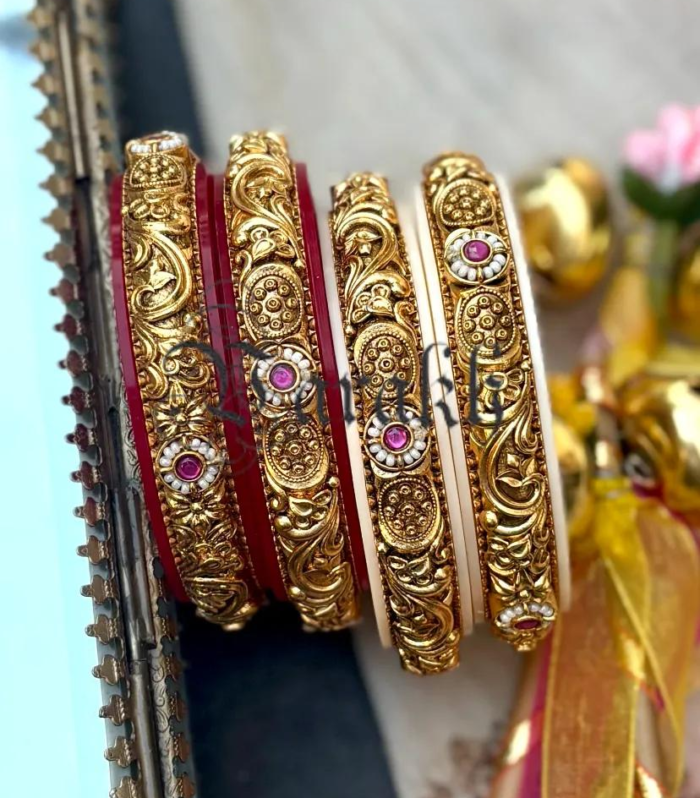 Rajwadi Patla Bangles